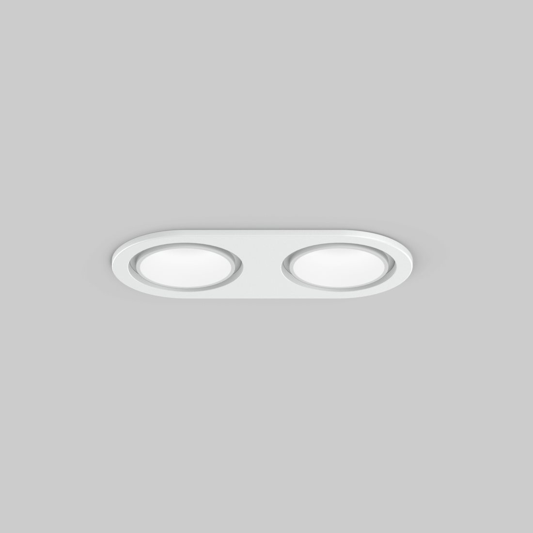 SASSO 40 round adjustable trim 2 lamps