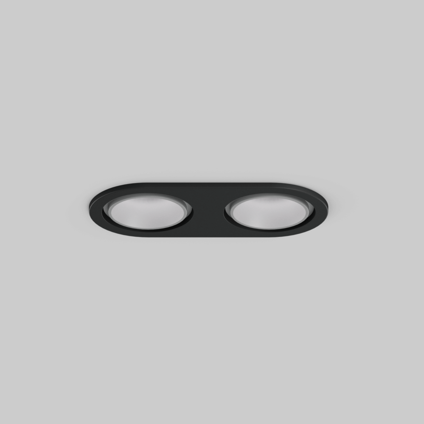 SASSO 40 round adjustable trim 2 lamps
