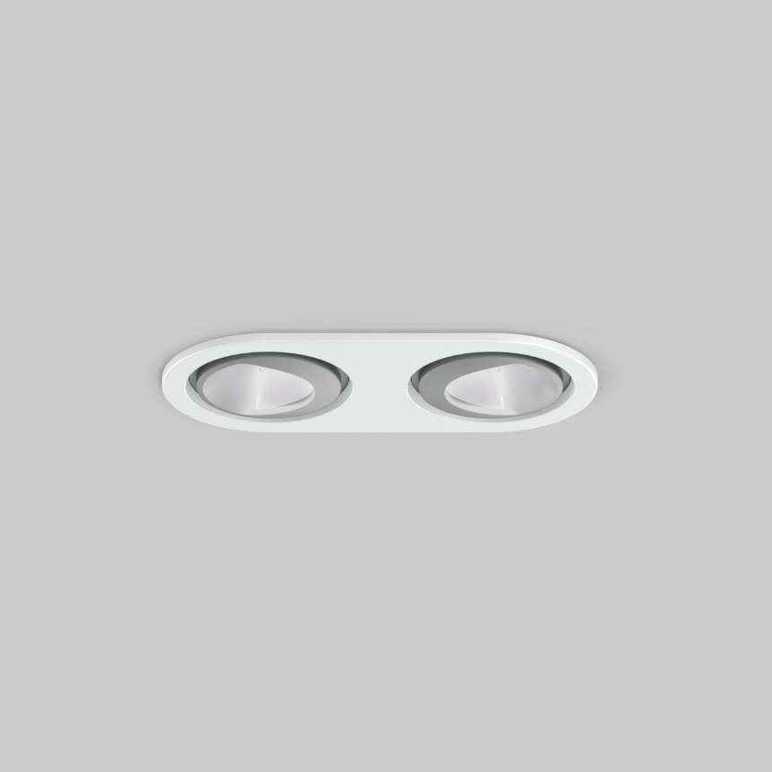 SASSO 40 round wallwasher/floor trim 2 lamps