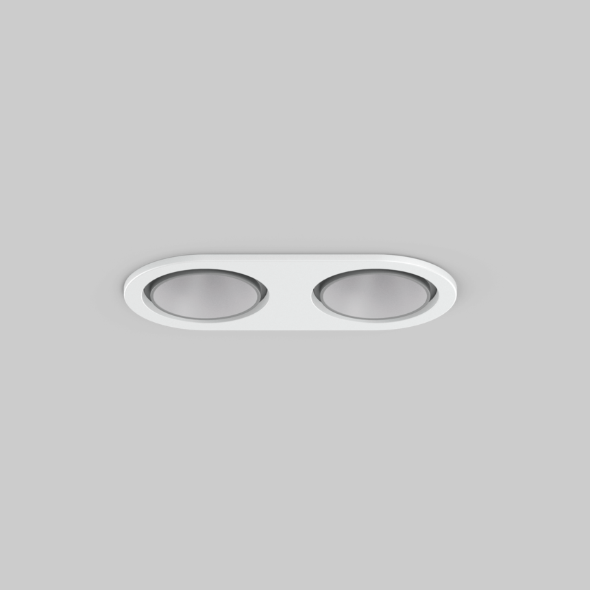 SASSO 40 round downlight trim 2 lamps