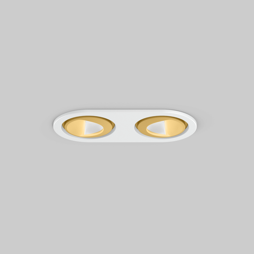 SASSO 40 round wallwasher/floor trim 2 lamps
