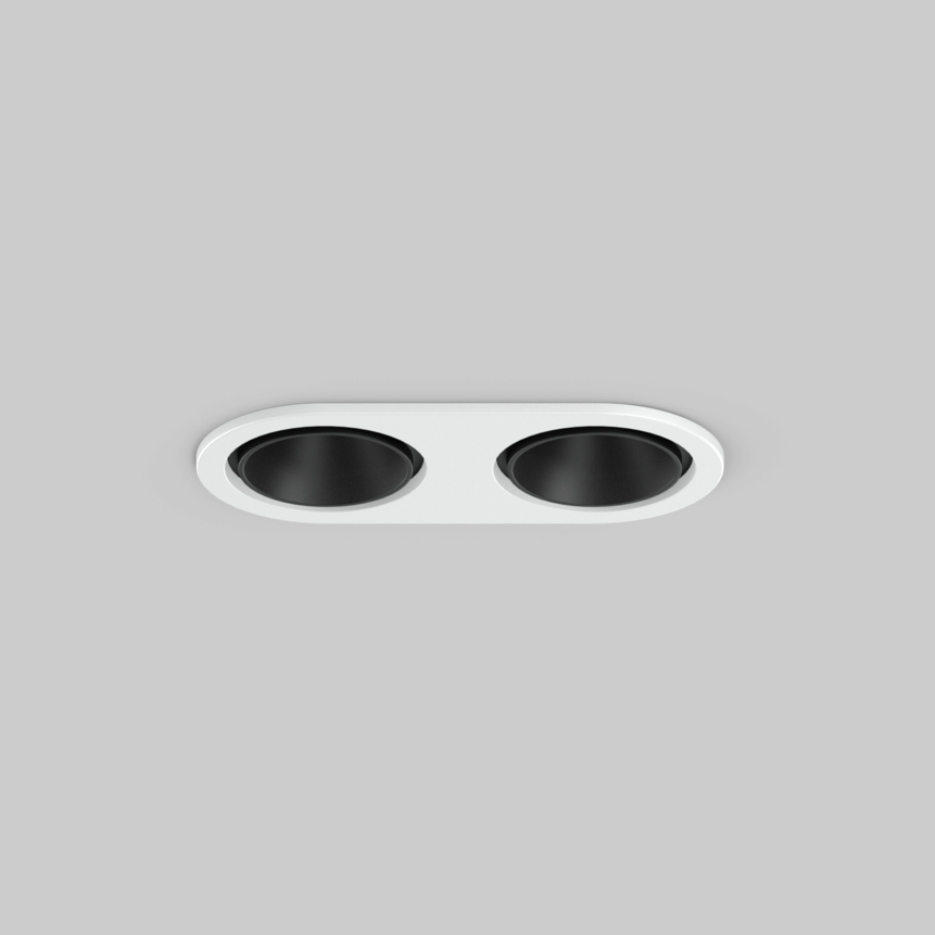 SASSO 40 round downlight trim 2 lamps