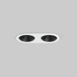 SASSO 40 round downlight trim 2 lamps