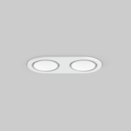 SASSO 40 round downlight trim 2 lamps