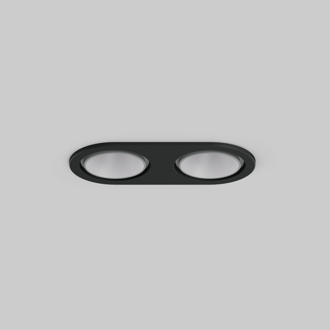 SASSO 40 round downlight trim 2 lamps