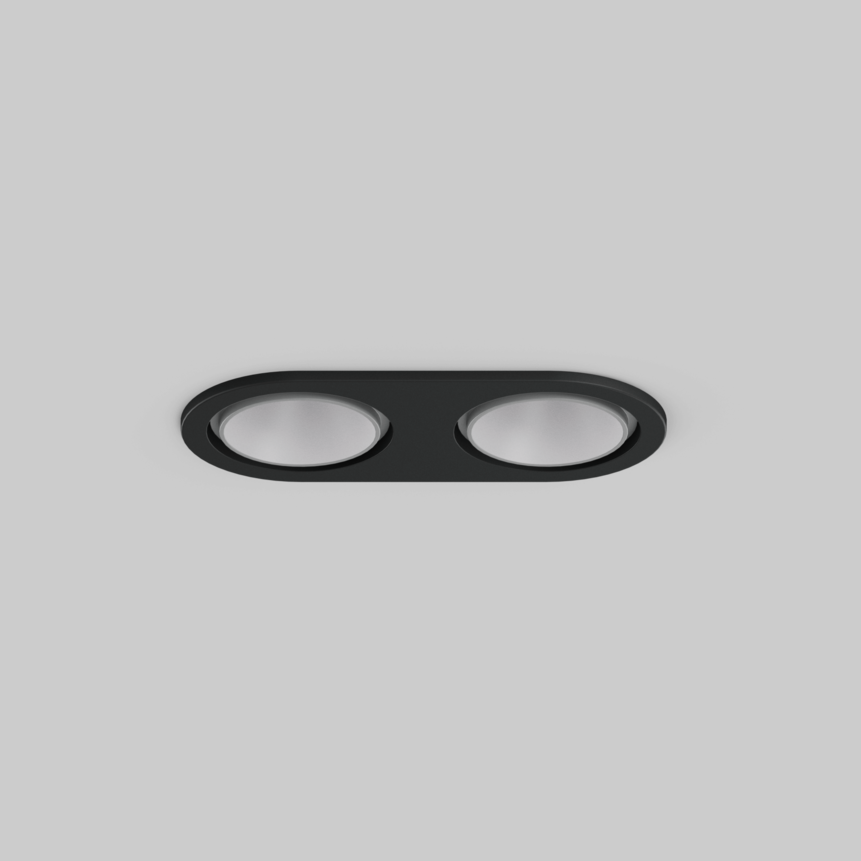 SASSO 40 round downlight trim 2 lamps