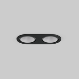 SASSO 40 round downlight trim 2 lamps
