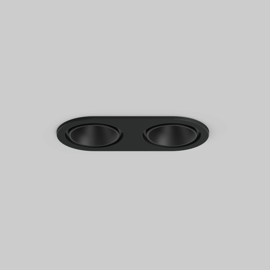 SASSO 40 round downlight trim 2 lamps