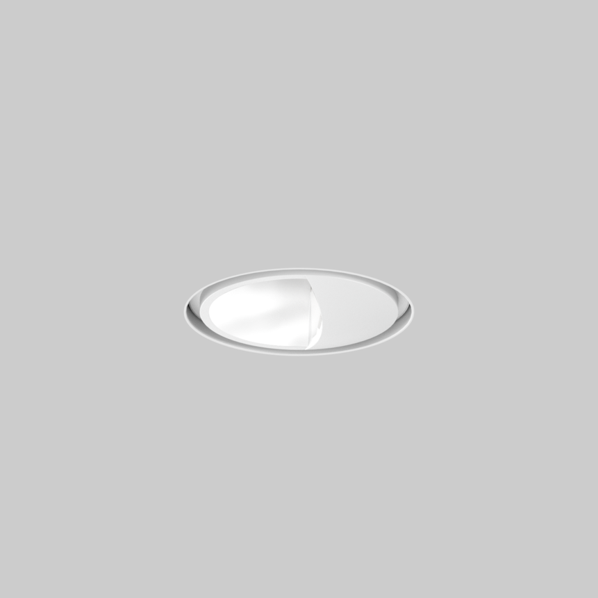 SASSO 40 round wallwasher trimless, SASSO 40 round wallwasher trimless soft acoustic ceiling