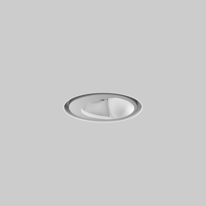SASSO 40 round wallwasher/floor trimless soft acoustic ceiling, SASSO 40 round wallwasher/floor trimless