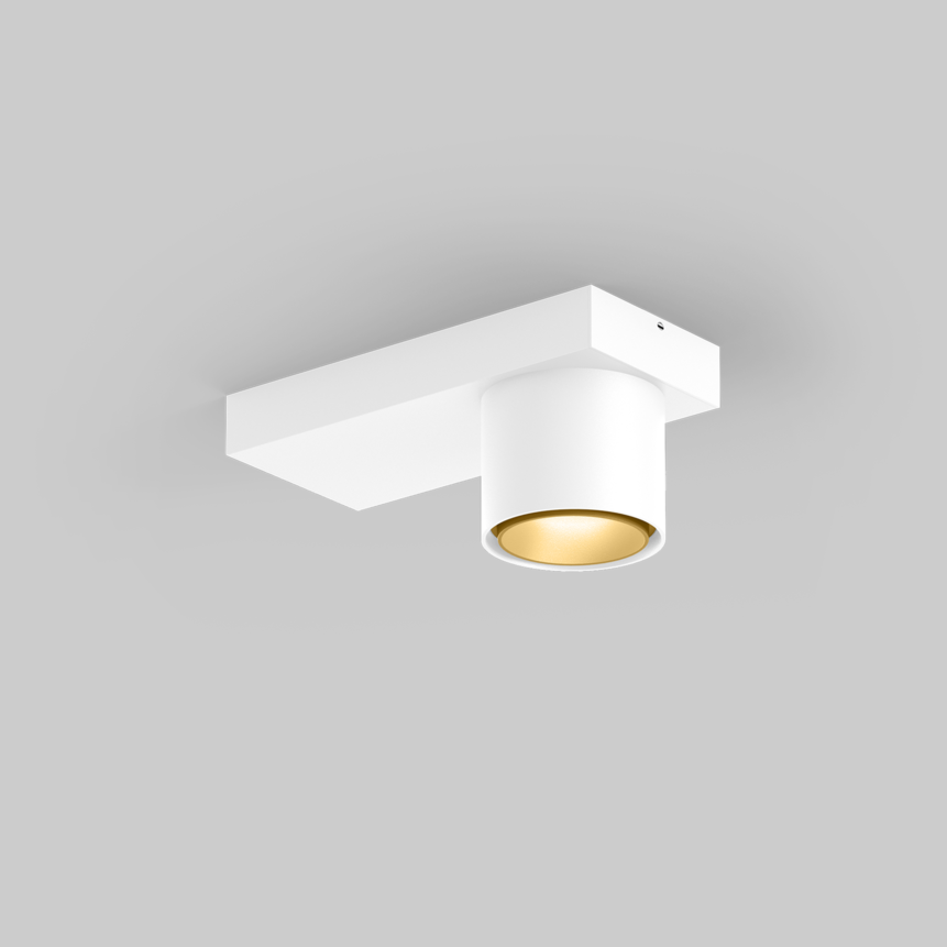 SASSO 60 base round adjustable 1 lamp ceiling