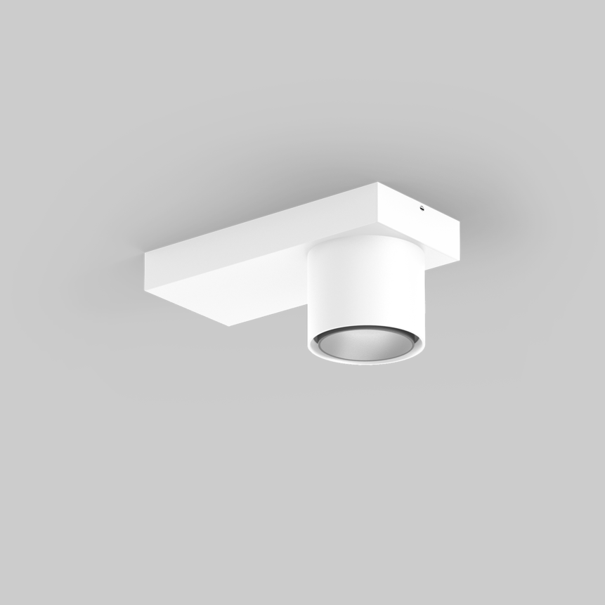 SASSO 60 base round adjustable 1 lamp ceiling