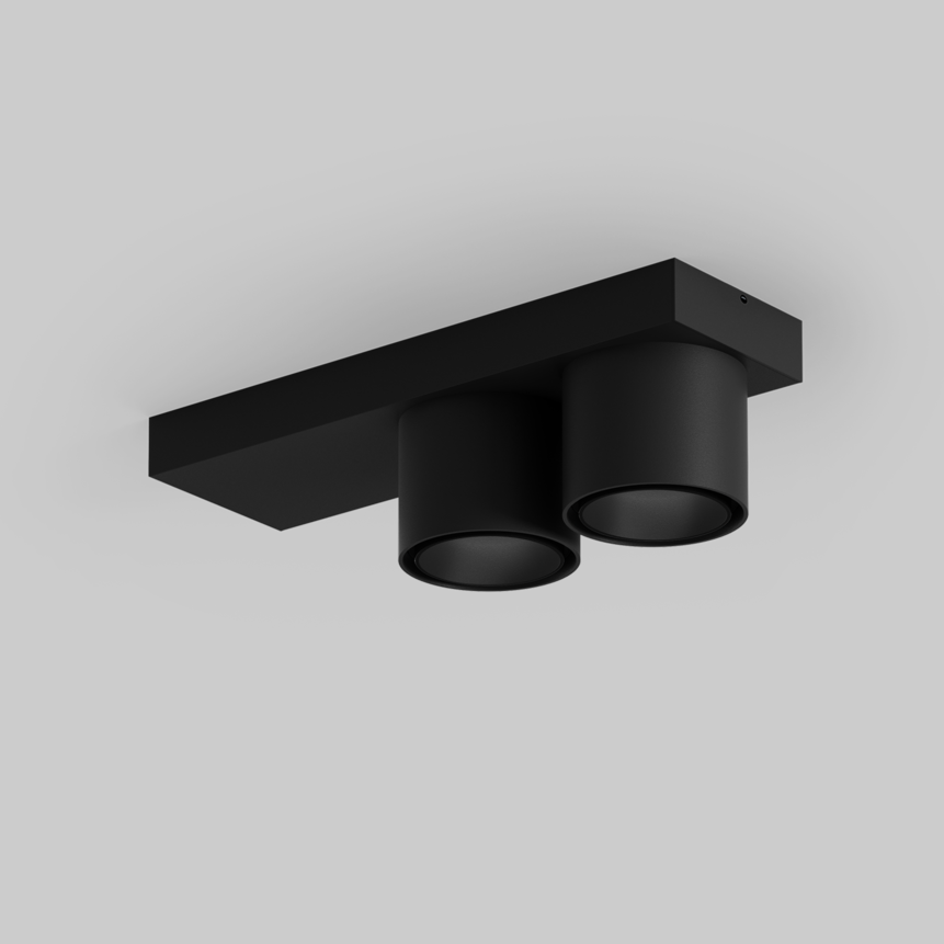 SASSO 60 base round adjustable 2 lamps ceiling