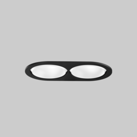 SASSO 60 round adjustable trim 2 lamps