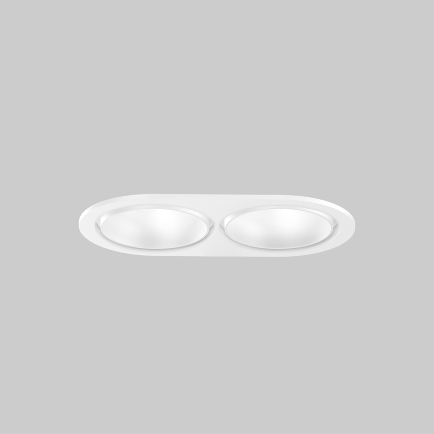 SASSO 60 round downlight trim 2 lamps