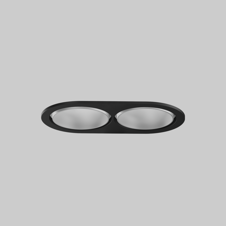SASSO 60 round downlight trim 2 lamps