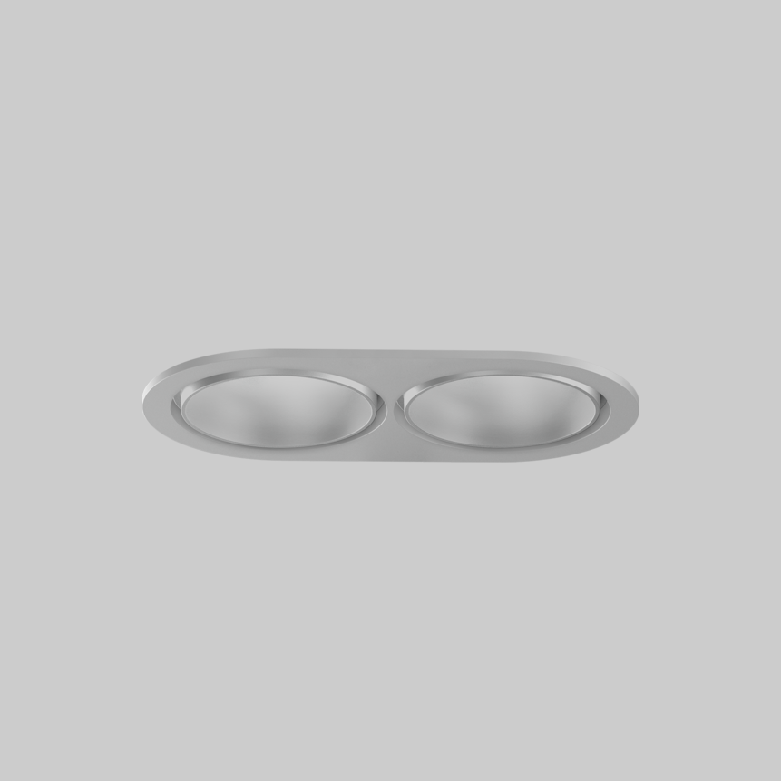 SASSO 60 round downlight trim 2 lamps
