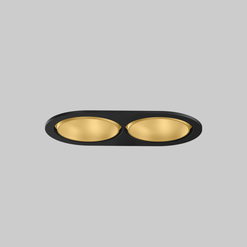 SASSO 60 round downlight trim 2 lamps