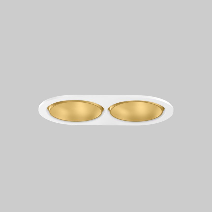 SASSO 60 round downlight trim 2 lamps