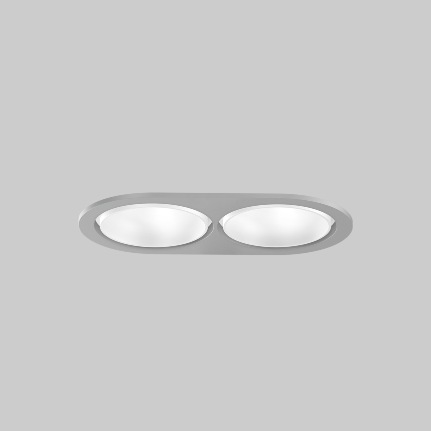 SASSO 60 round downlight trim 2 lamps