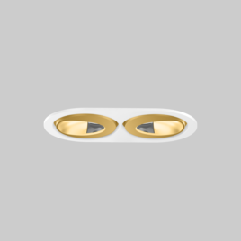 SASSO 60 round wallwasher/floor trim 2 lamps