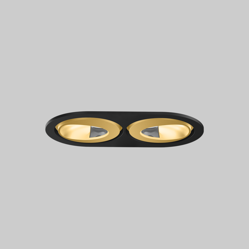 SASSO 60 round wallwasher/floor trim 2 lamps