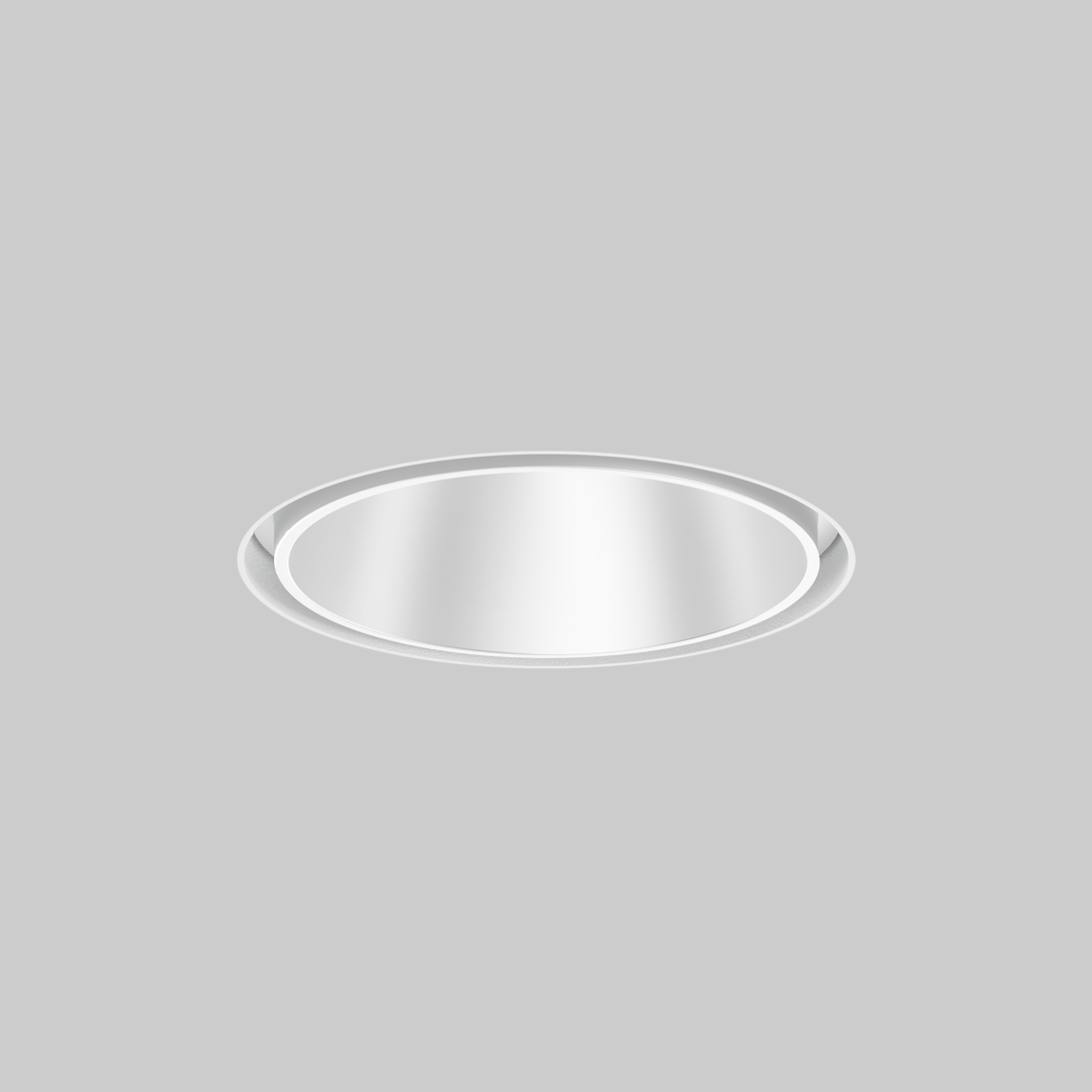 SASSO 60 round downlight trimless, SASSO 60 round downlight trimless exposed concrete