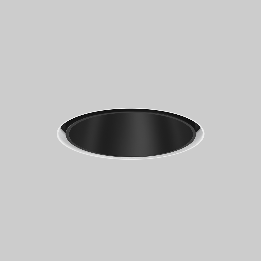SASSO 60 round downlight trimless, SASSO 60 round downlight trimless exposed concrete