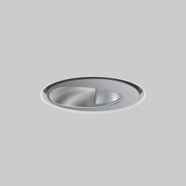SASSO 60 round wallwasher/floor trimless exposed concrete, SASSO 60 round wallwasher/floor trimless