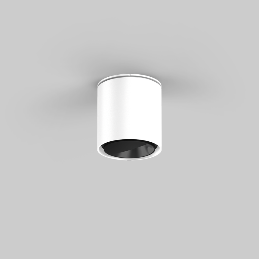 SASSO 60 round wallwasher semi-recessed