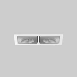 SASSO 60 square wallwasher/floor trim 2 lamps