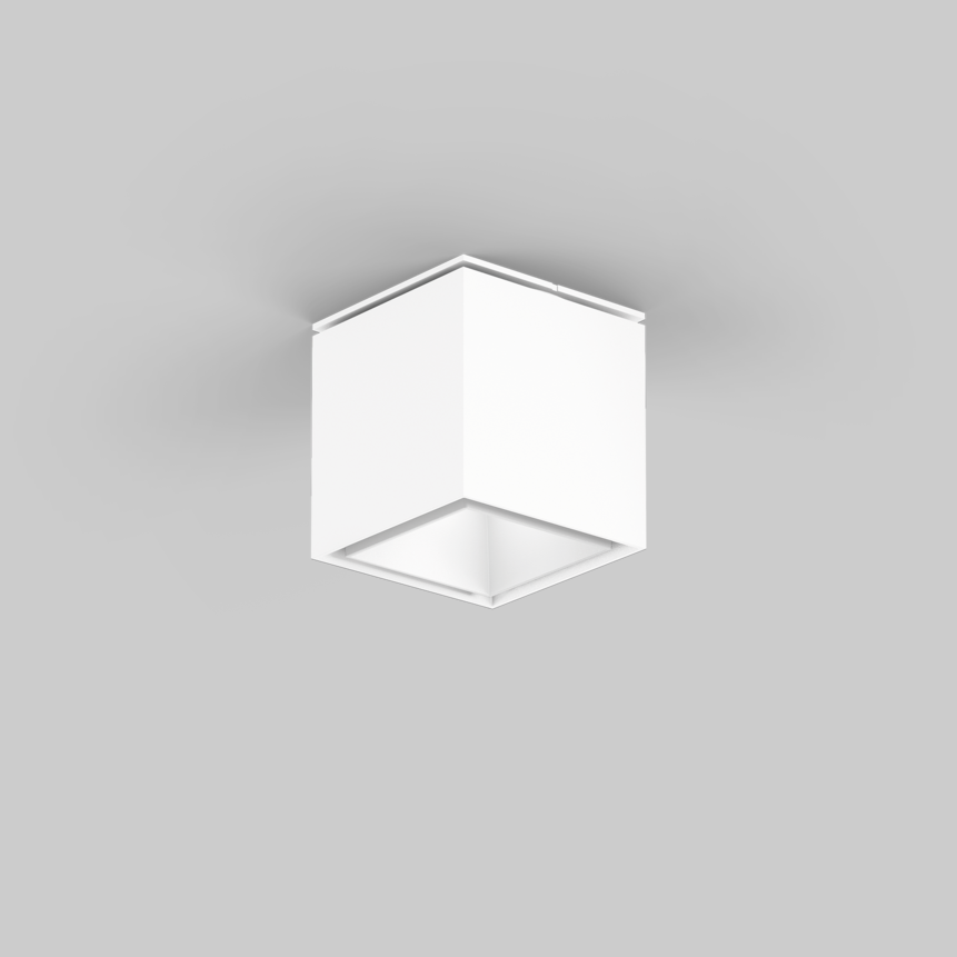 SASSO 60 square downlight semi-recessed