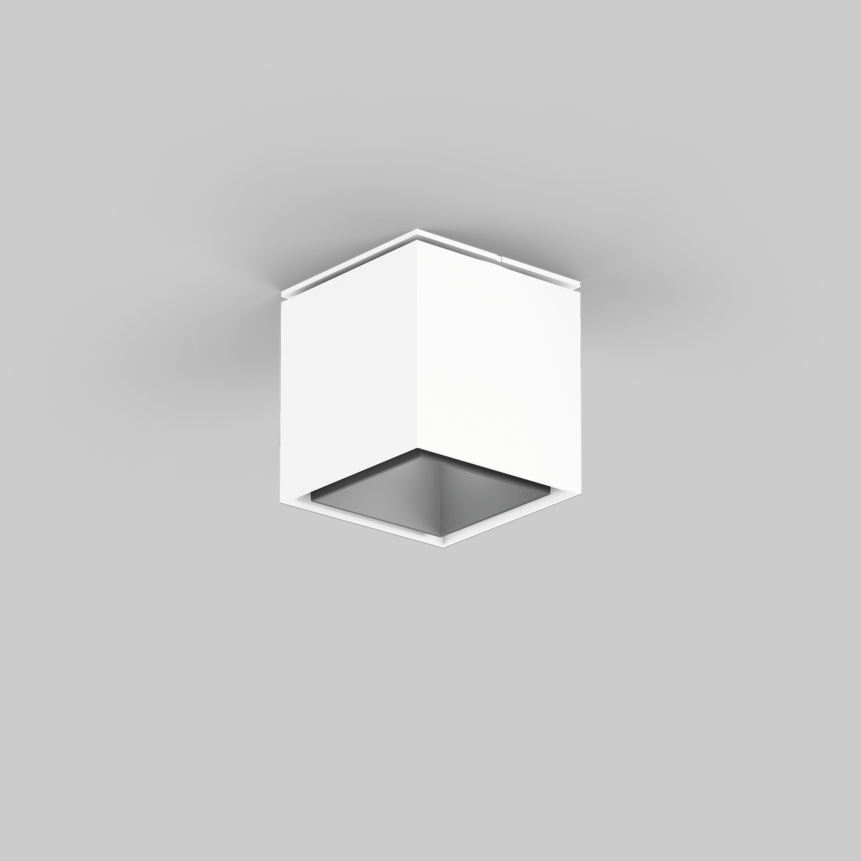 SASSO 60 square downlight semi-recessed