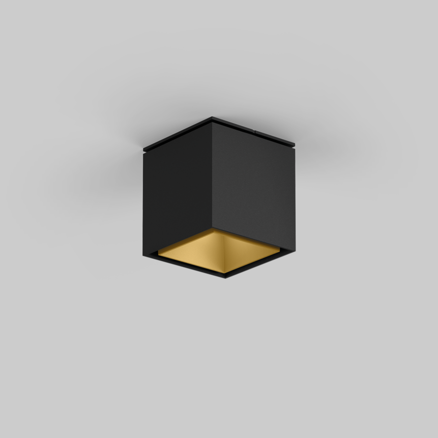 SASSO 60 square downlight semi-recessed