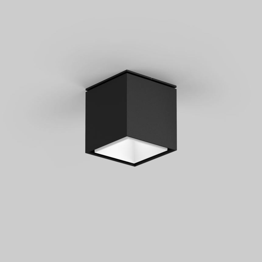 SASSO 60 square downlight semi-recessed