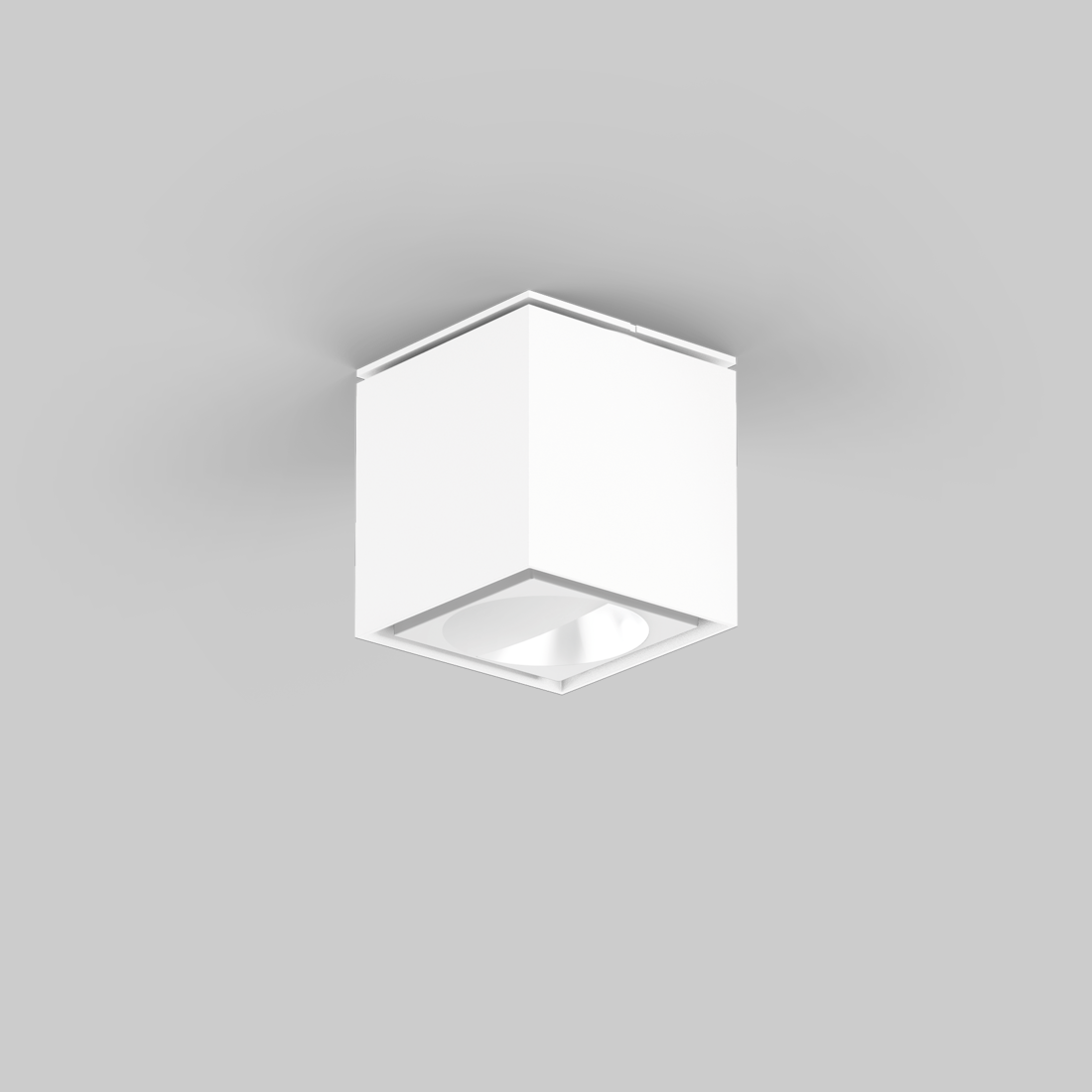SASSO 60 square wallwasher semi-recessed