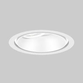 SASSO 100 round adjustable trim soft acoustic ceiling