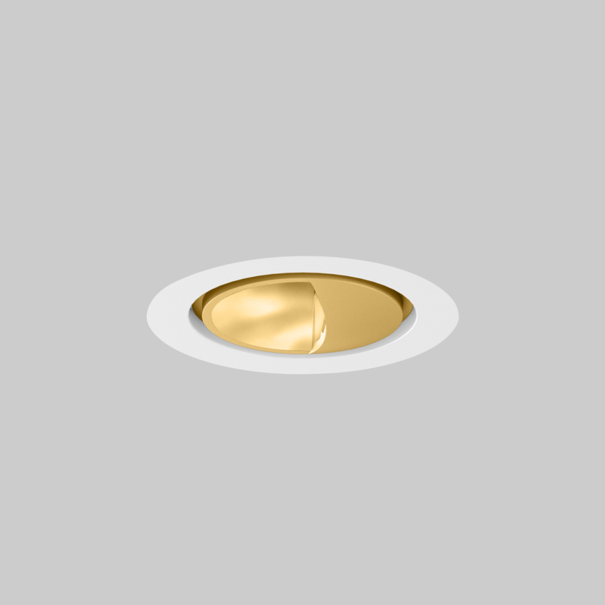 SASSO 40 round wallwasher trim soft acoustic ceiling, SASSO 40 round wallwasher/floor trim soft acoustic ceiling