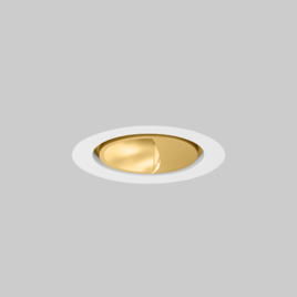 SASSO 40 round wallwasher trim soft acoustic ceiling, SASSO 40 round wallwasher/floor trim soft acoustic ceiling