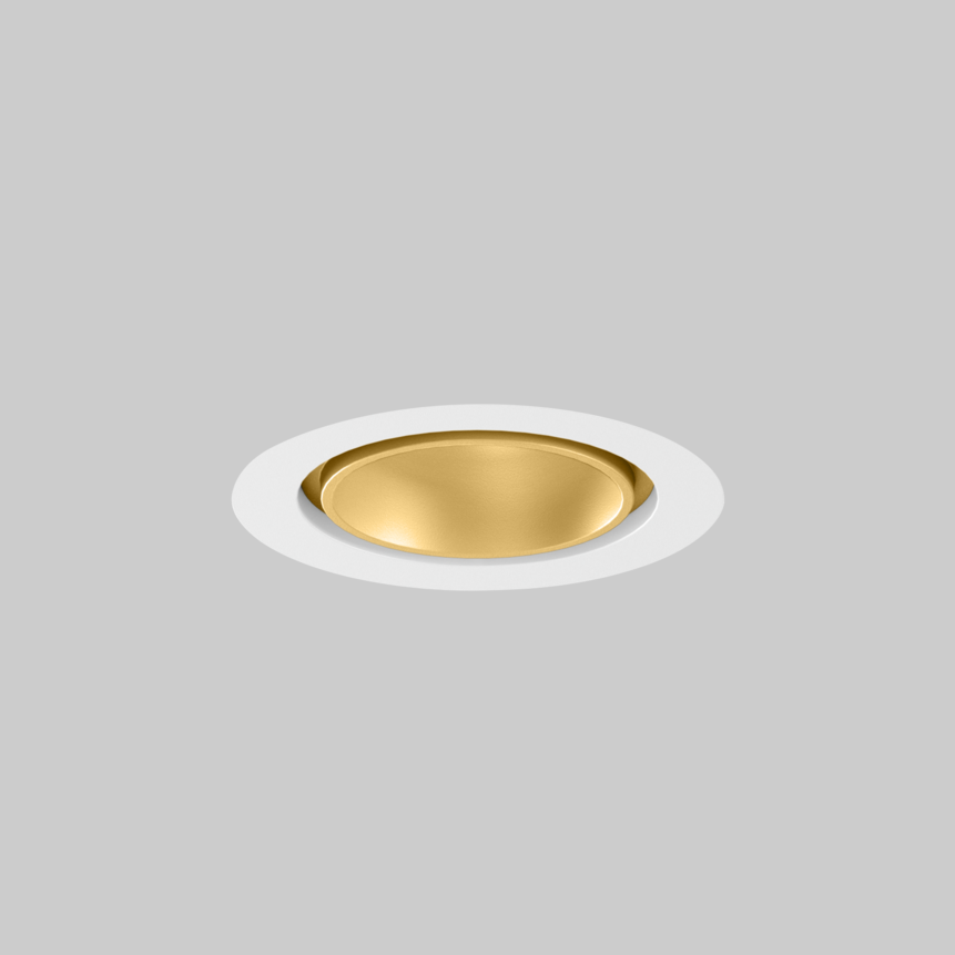 SASSO 40 round adjustable trim soft acoustic ceiling, SASSO 40 round downlight trim soft acoustic ceiling
