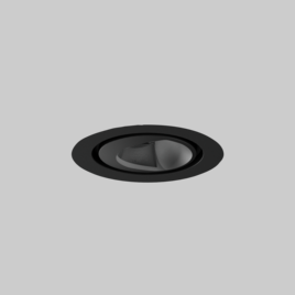 SASSO 40 round wallwasher/floor trim soft acoustic ceiling