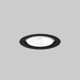 SASSO 40 round wallwasher/floor trim soft acoustic ceiling