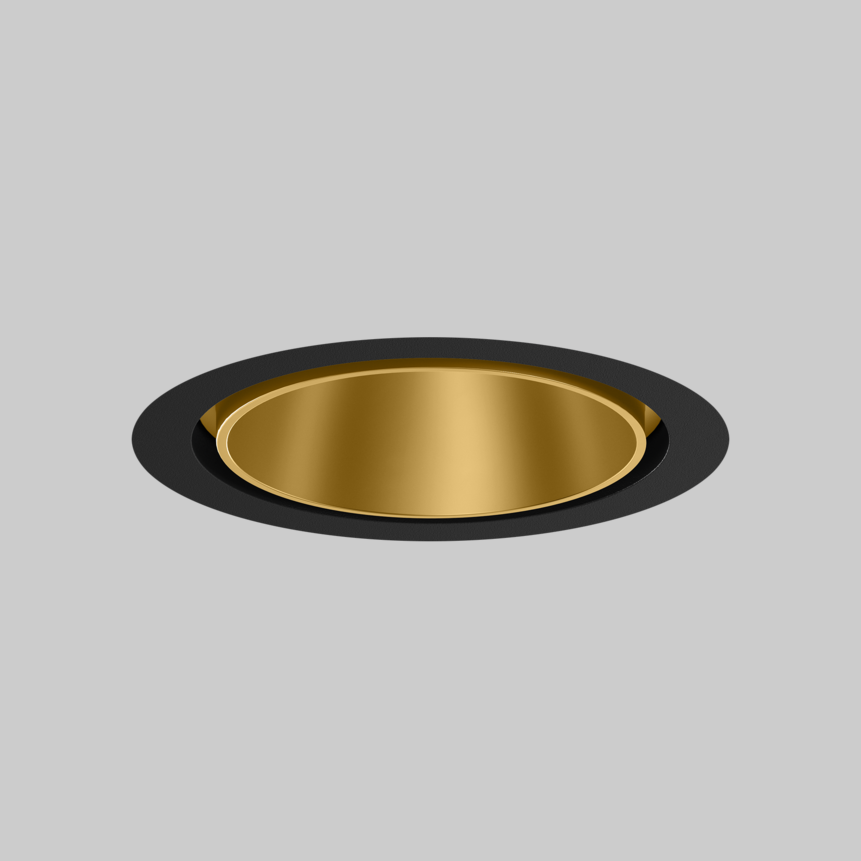 SASSO 60 round downlight trim soft acoustic ceiling