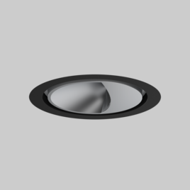 SASSO 60 round wallwasher trim soft acoustic ceiling