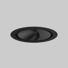 SASSO 60 round wallwasher trim soft acoustic ceiling