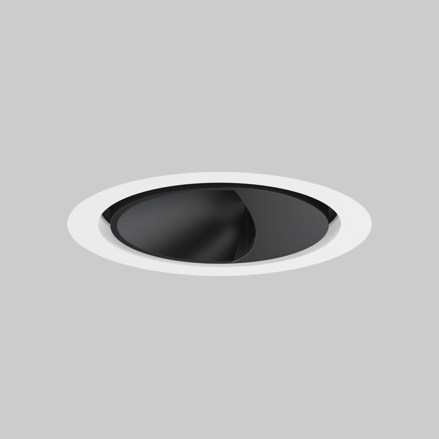 SASSO 60 round wallwasher trim soft acoustic ceiling
