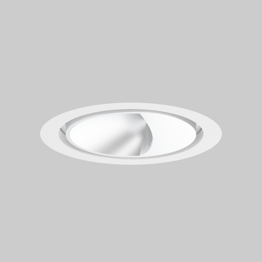 SASSO 60 round wallwasher trim soft acoustic ceiling