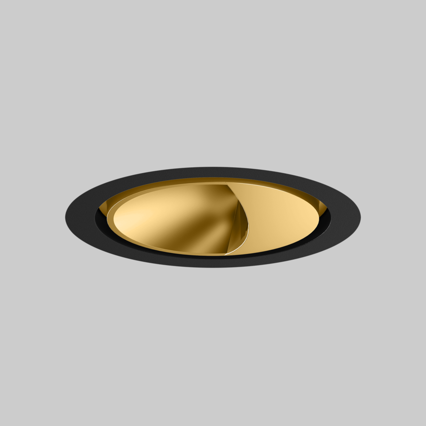 SASSO 60 round wallwasher trim soft acoustic ceiling