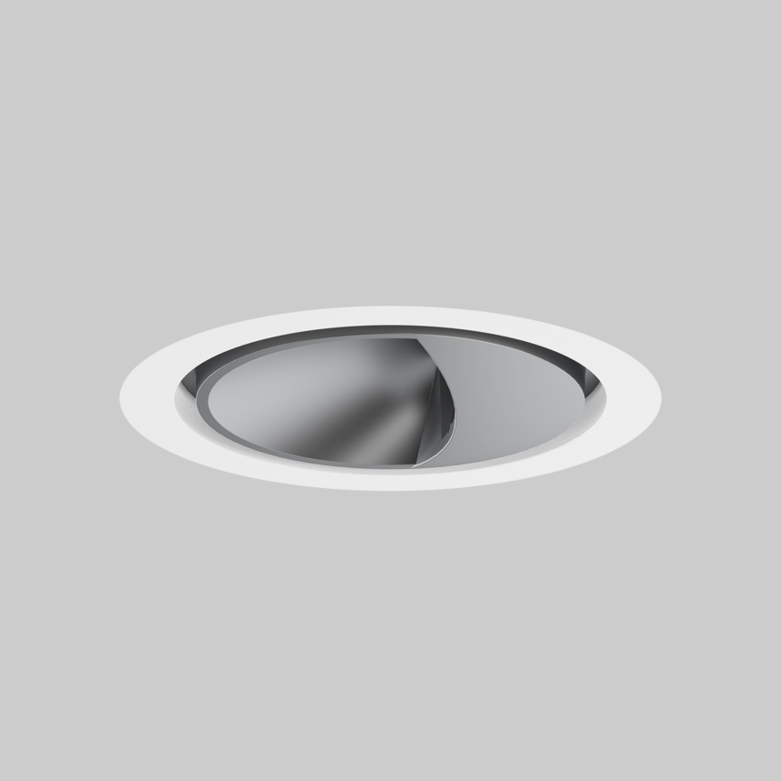 SASSO 60 round wallwasher trim soft acoustic ceiling
