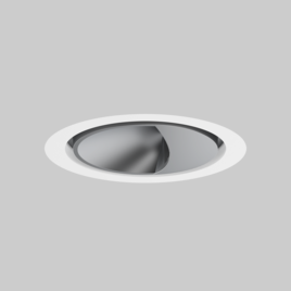 SASSO 60 round wallwasher trim soft acoustic ceiling